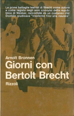 Giorni con Bertold Brecht