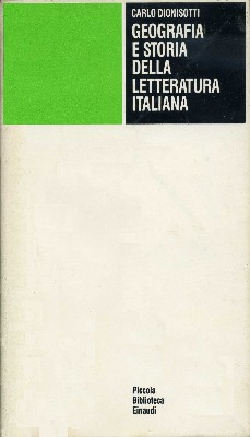 Geografia e storia della letteratura italiana