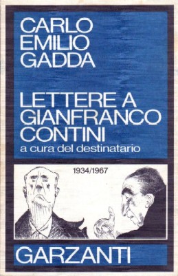 Lettere a Gianfranco Contini