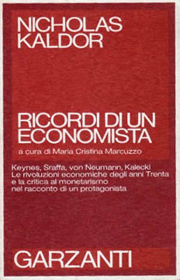 Ricordi di un economista