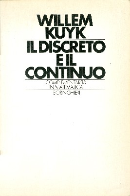 Il discreto e il continuo