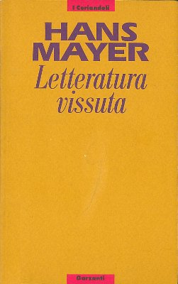 Letteratura vissuta