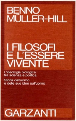 I filosofi e l'essere vivente