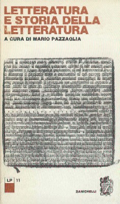 Letteratura e storia della letteratura