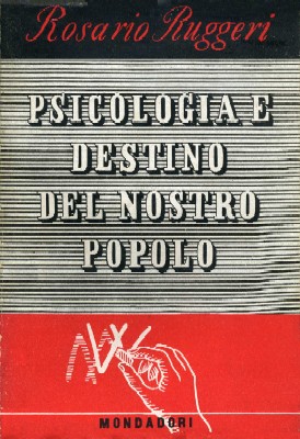 Psicologia e destino del nostro popolo