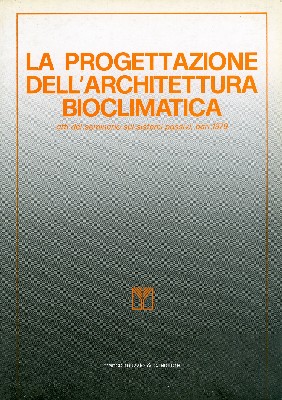 La progettazione dell'architettura bioclimatica