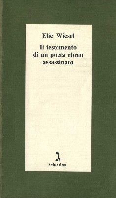 Il testamento di un poeta ebreo assassinato