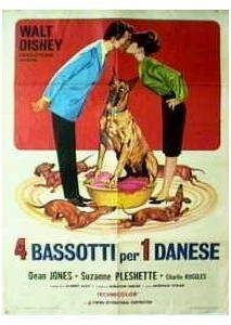 4 bassotti per 1 danese