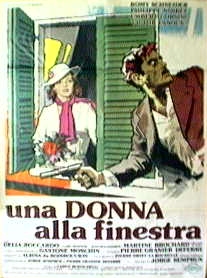 Una donna alla finestra