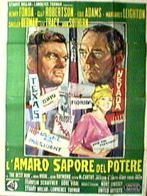 amaro sapore del potere, L'