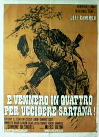 E vennero in quattro per uccidere Sartana!