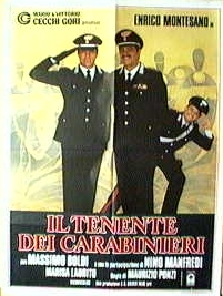 tenente dei carabinieri, Il