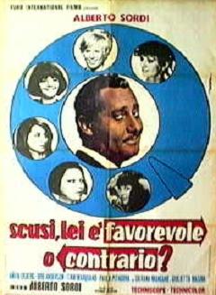 Scusi, lei è favorevole o contrario?