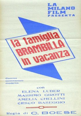 famiglia Brambilla in vacanza, La