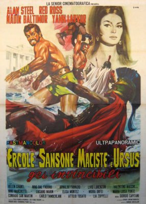 Ercole Sansone Maciste e Ursus gli invincibili