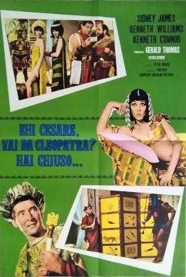 Ehi Cesare, vai da Cleopatra? Hai chiuso...