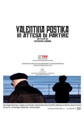 Valentina Postika in attesa di partire